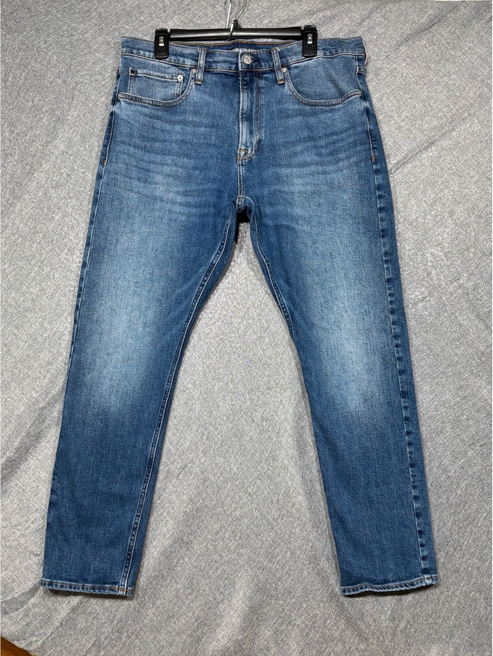 Calvin Klein Men's Straight Jeans Size 34x30 Blue Denim